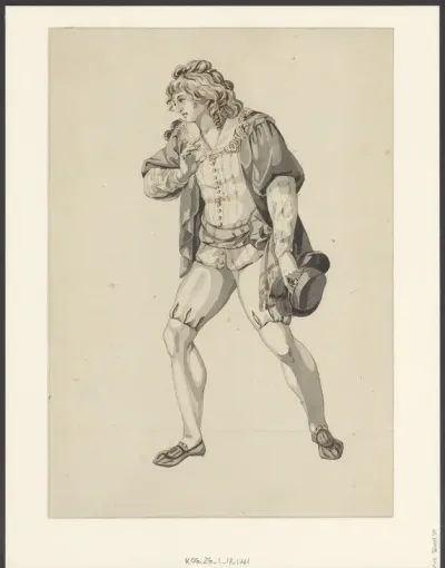 Acteur in kostuum