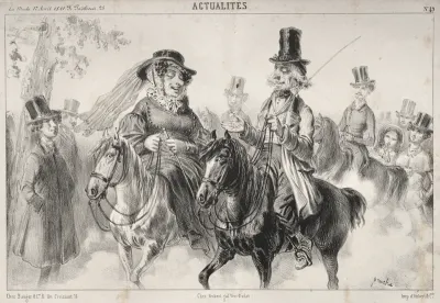 Actualités:  Dis donc Madame Miroton il paraitrait que c'est nous qui donnons le ton à Longchamps cette année....