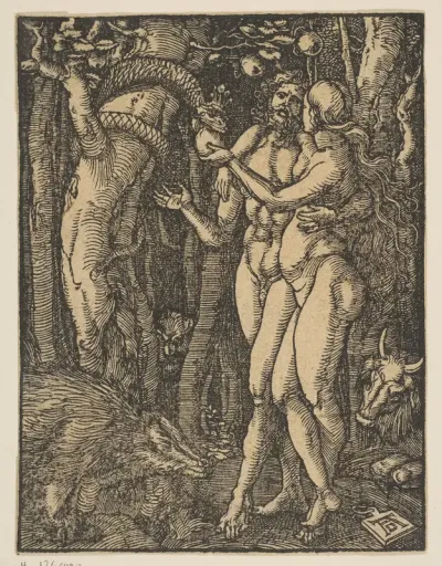 Adam and Eve, from "The Small Passion" (copy)