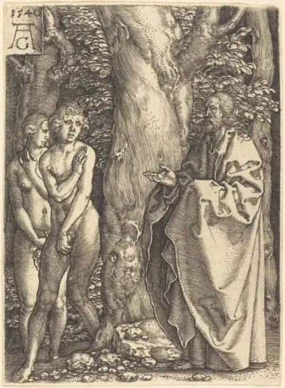 Adam and Eve Hide Themselves