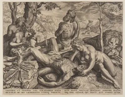 Adam and Eve Lamenting the Death of Abel