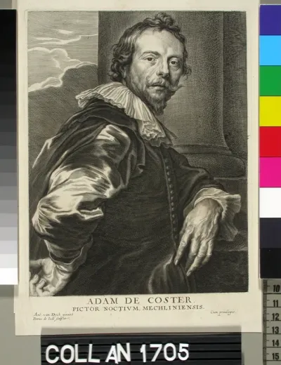 Adam de Coster, puolivartalokuva