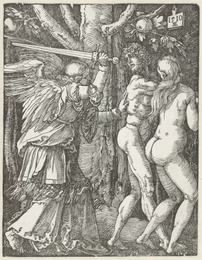 Adam en Eva verdreven uit het paradijs