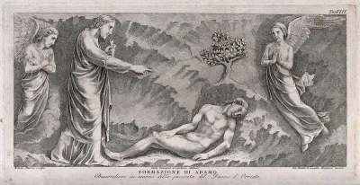 Adam is formed by God