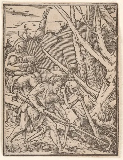 Adam Ploughing, from "The Dance of Death"