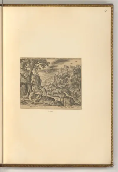 Adam und Eva trauern um den Tod von Abel