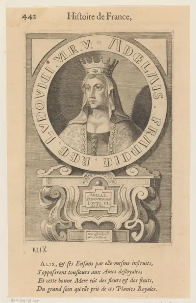 Adelle ae. espouse du roy Louys VI