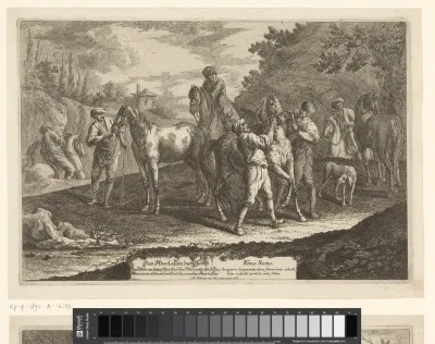 Aderlaten van een paard