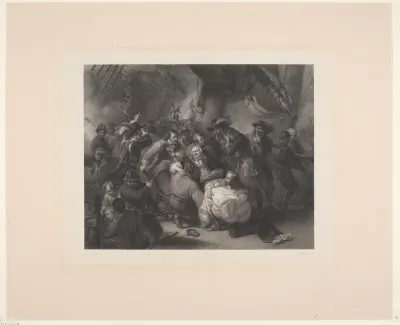 Admiraal Michiel Adriaenszoon de Ruyter raakt tijdens de zeeslag bij Agosta dodelijk gewond, 1676