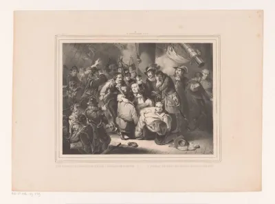 Admiraal Michiel Adriaenszoon de Ruyter raakt tijdens de zeeslag bij Agosta dodelijk gewond