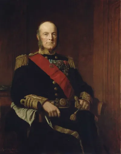 Admiral Arthur William Acland Hood,1824-1901, Baron Hood of Avalon