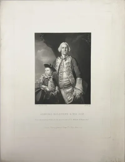 Admiral Holburne and his son