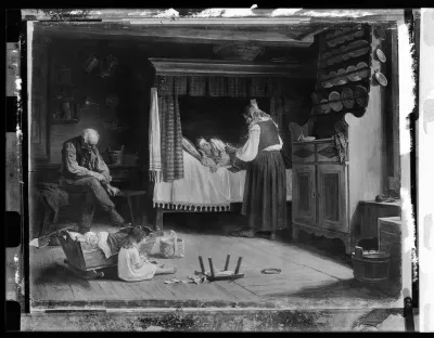 Adolf von Becker: "Nuori äiti" vuodelta 1874