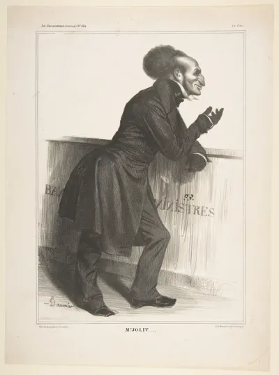 Adolphe Jollivet, published in "La Caricature"