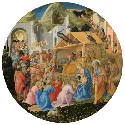 Adoration of the Magi (detail)