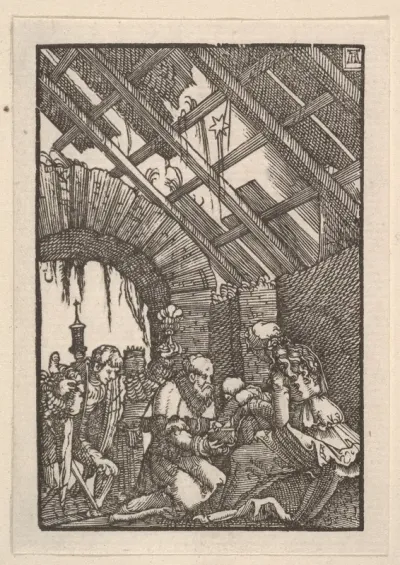 Adoration of the Magi, from "The Fall and Salvation of Mankind Through the Life and Passion of Christ"