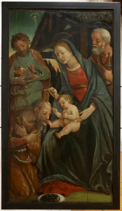Adorazione dei Magi e San Pietro