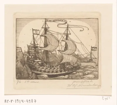 Adreskaart van Wijnand Otto Jan Nieuwenkamp