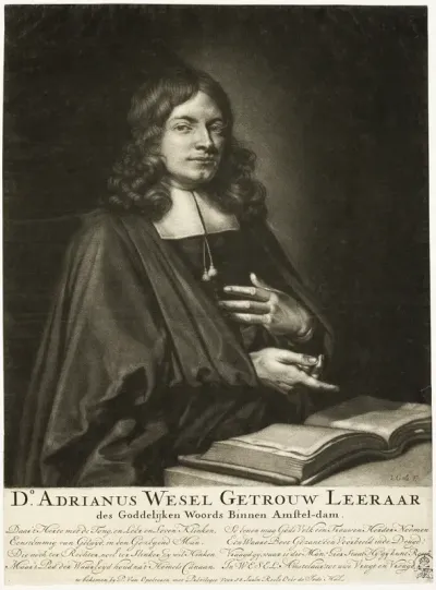 Adrian Wesel, Cleric in Amsterdam