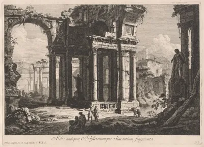 AEdis antiquae, AEdificiorumque adiacentium fragmenta