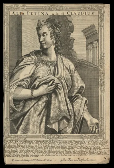 Aelia Paetina, wife of Claudius, Emperor of Rome
