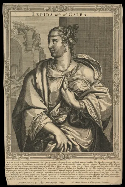 Aemilia Lepida, wife of Galba, Emperor of Rome
