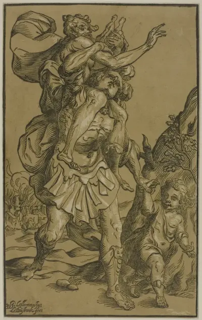 Aeneas and Anchises