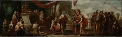 Aeneas Arriving in Latium
