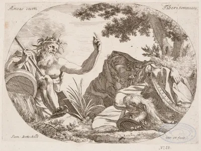 Aeneas Asleep with the Tiber