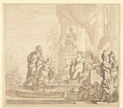 Aeneas bij Dido