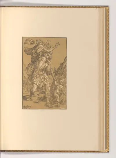 Aeneas flieht aus Troja