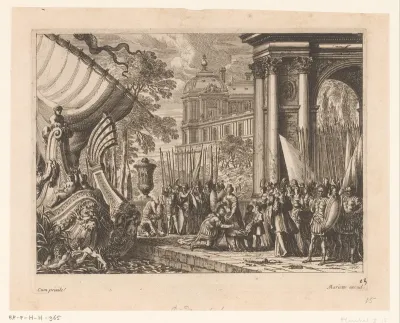 Aeneas gaat in Carthago aan land