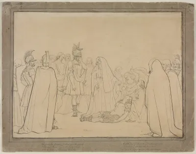 Aeneas Shown the Body of Pallas from Virgil's "Aeneid"