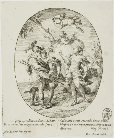 Aeneas, Venus, and Achates