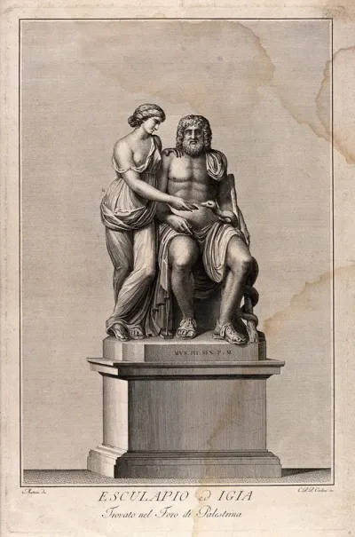 Aesculapius and Hygieia