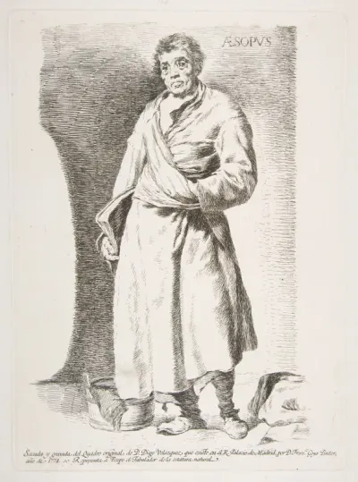 Aesop, after Velázquez