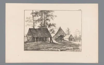 Afdak en boerenschuur