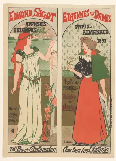 Affiche van Edmond Sagot