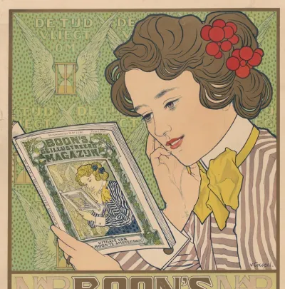 Affiche voor Boon's Geïllustreerd Magazijn