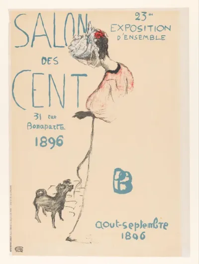 Affiche voor de Salon des Cents