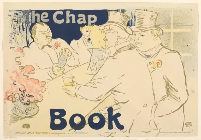 Affiche voor het Amerikaanse tijdschrift The Chap Book