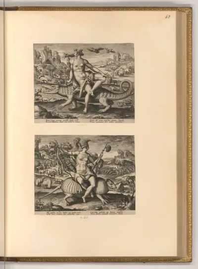 Afrika (Allegorie); Amerika (Allegorie)