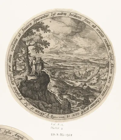 Afscheid van Abraham en Lot