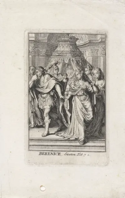 Afscheid van Berenice en Titus