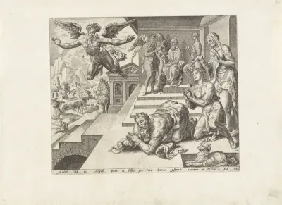 Afscheid van de aartsengel Rafaël