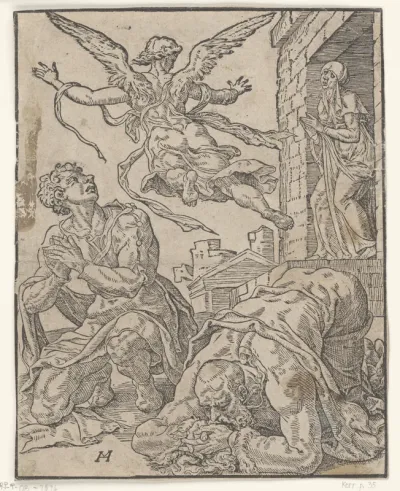 Afscheid van de aartsengel Rafaël