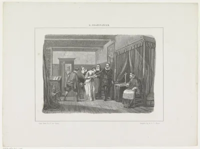 Afscheid van Lamoraal, graaf van Egmond