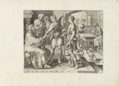 Afscheid van Tobit en Anna