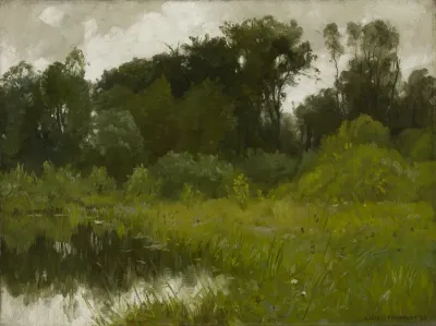 After Rain, on Minnehaha Creek