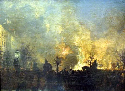 After the torchlight procession